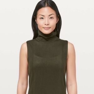 Lululemon Olive Travel the Distance Tunic